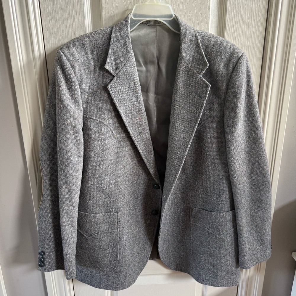 Vintage Kenny Rogers wool blazer. Size 46R
